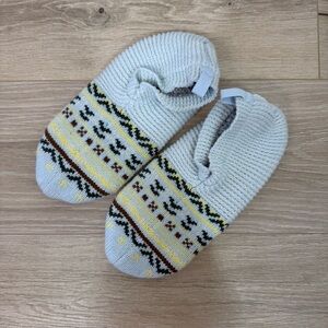 Bombas Retro Fair Isle Gripper Slippers
